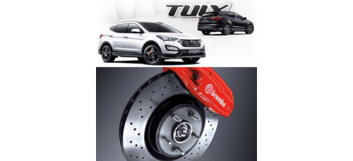 brembo brake system for santa fe dm ix45 2012-17